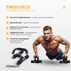 Упор EasyFit PushMax прямой Черный для отжиманий и домашних тренировок (EF-1369) - изображение 5