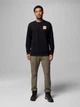 Свитшот на флисе мужской Columbia 814335927 5X-Tall Черный (1159863832) - изображение 3