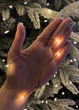 Гирлянда мишура Конский хвост теплый белый цвет 800 LED 20 линий по 2 м на елку роса хвойная лапа от USB з пультом управления - изображение 4