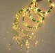 Гирлянда Конский хвост теплый белый цвет 400 LED 20 линий по 2 м зеленая проволка на елку нить роса на батарейках + USB - изображение 2