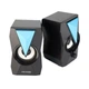 Акустична система 2.0 Microlab , 6Вт RGB Led USB чорна (B-22) - зображення 4