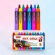 Мелки для волос Hair Chalk, набор 12 цветов (Временная краска для волос) - изображение 1
