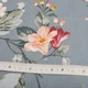 Ткань бязь ранфорс для постельного белья, хлопок, 130 гр/м2, 240 см 12.27287/3 Клематіс т/сірий - изображение 5