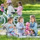 Трехколесный велосипед для куклы Baby Born с регулируемой ручкой и сигналом-уточкой Берта для кукол 36-43 см - изображение 9