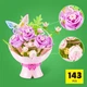 Конструктор в капсуле Max серии Bouquets S1 – Букет роз (свет) - изображение 2