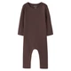 Комбинезон Name it Andrea, цвет коричневый, размер 68 (13248497.FROA) - изображение 1