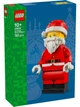 Конструктор LEGO Seasonal Збільшена мініфігурка Санти (40820) - зображення 1