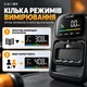 Електронний динамометр для вимірювання сили хвату CAMRY EH220 Чорний, до 180 кг, LED-дисплей, регульована рукоятка, пам’ять 19 користувачів - изображение 4