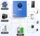 Гібридний інвертор Anenji ANJ-4000W-24V-WIFI, 24 В, 4кВт - изображение 6