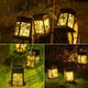Уличный подвесной светильник на солнечной батарее 30 LED 12.5х9 см Теплый белый Черный - изображение 10