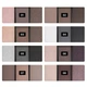 Тіні для повік компактні Bless Beauty Trio Fusion Eyeshadows №08 Світлий Беж М+Темно-Коричневий М+Бузково-Кор - изображение 2