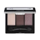 Тіні для повік компактні Bless Beauty Trio Fusion Eyeshadows №08 Світлий Беж М+Темно-Коричневий М+Бузково-Кор - изображение 1