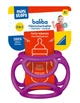 Силіконовий тримач для пляшечки 3 в 1 Ravensburger ministeps Baliba 4146 прорізувач та іграшка-м'яч від 6 місяців фіолетовий (SKU-486) - изображение 1