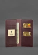 Шкіряне портмоне-купюрник BlankNote 11.0 бордове BN-PM-11-VIN - зображення 4