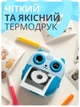 Фотоапарат дитячий цифровий камера для миттєвого друку з термодруком відеокамера фотик з мініпринтером швидкою роздруківкою Full HD 1080p із селфі камерою MP3 плеєром екраном 2.4 USB microSD 16 Гб акумуляторний портативний для дітей Swan Babyб лакитний - зображення 2