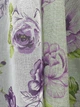Комплект штор VR-Textil Лен Прованс 100х270 2шт и Тюль 400х270 2079ш-1266т Серый с фиолетовым и белым 71-206/2 - изображение 6