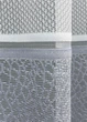 Тюль VR-Textil 1929т Жаккард Белый с серым 300х270 см (40-837) - изображение 4