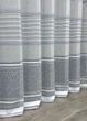 Тюль VR-Textil 1929т Жаккард Белый с серым 300х270 см (40-837) - изображение 8