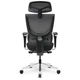 Офісне крісло Mealux S8 Air Fabric Black (HF-S8P F/B) - зображення 2