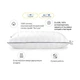 Подушка MirSon антиалергенна Royal Eco-Soft Hand Made 499 середня 60х60 см (2200000625472) - зображення 2
