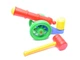 Гармата іграшкова Toys Plast пневматична з кульками та молотком 50 см Toys plast (ИП.06.000) - изображение 4