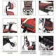 Офісне крісло GT Racer X-801L Black (X-801L Black (W-21)) - зображення 4