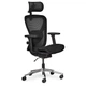Офісне крісло Mealux Q1 Air Black (HF-Q1 M/B) - зображення 1