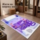Інтер'єрний декоративний килимок Cappone 500 Євро, 80x160 см - зображення 4