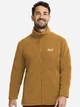 Толстовка флисовая на молнии мужская Jack Wolfskin Taunus 200 Fz M A65797-G0095 M Светло-коричневая (4064886780582) - изображение 1