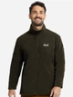 Толстовка флисовая на молнии мужская Jack Wolfskin Taunus 200 Fz M A65797-E0205 S Темно-серая (4064886780452) - изображение 1