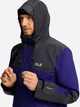 Куртка демисезонная с капюшоном мужская Jack Wolfskin Jasper Decade 3In1 Jkt M A66292-C0711 XL Синяя (4064886756228) - изображение 5