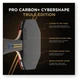 Ракетка для настольного тенниса Stiga Pro Carbon Plus Cybershape Truls Edition 5 Star FL (1215-1306-35) - изображение 9