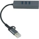 Концентратор USB 3.0 Type-C/Type-A to RJ45 Gigabit Lan, 3*USB 3.0, cable 13 cm Dynamode (DM-AD-GLAN-U3) - изображение 3