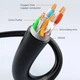 Патч-корд Cabletime CAT6 FTP Ethernet, 3 м, Black, RJ-45 — RJ-45, 8 жил (CN61N) - зображення 2