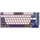 Механічна клавіатура GamePro Genesis Warden MK160P Gray White UA, Outemu Red Switch, роззміру 75%, RGB підсвічування, PBT кейкапи - зображення 1