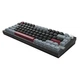 Беспроводная механическая клавиатура Montech MKey PRO Darkness Black Beige, Yellow Switch, размер 75%, RGB, (2.4G/Bluetooth/USB) - изображение 2