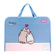 Папка для зошитів YES 492316 Pusheen B4, на блискавці, з 2-ма ручками, пластикова /492316/ - изображение 6