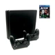 Консоль Sony PlayStation 4 SLIM 500GB Black обслугована + 2 Геймпада бездротових DualShock 4 + FC 26 + гарантія Б/В - зображення 1