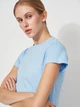 Женская футболка Roly Capri Небесно-голубая S - изображение 3