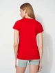 Женская футболка Roly Capri Красная 2XL - изображение 4