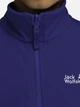Дитяча тепла флісова толстовка для хлопчика Jack Wolfskin Taunus 100 A65888_C0711 128 см Синя (4064886772433) - зображення 3