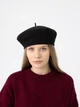 Берет замшевый демисезонный D.Hats черного цвета - изображение 4