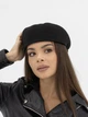 Кепи хулиганка кашемировая D.Hats черного цвета - изображение 1