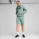 Шорти чоловічі Puma ESS No. 1 Logo Shorts 10" 68259530 s, зелений - изображение 2