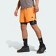 Шорти чоловічі ADIDAS D4T POWER 3 STRIPES KA1197 m, помаранчевий - зображення 1