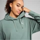 Худі жіноче ESS ELEVATED Comfort Rib Hoodie Women 68502330 s, зелений - изображение 2