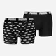 Труси чоловічі PUMA MEN EVERYDAY AOP PRINT 93832401 l, чорний/білий - зображення 1