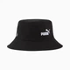 Панама PUMA ESS No.1 Logo Bucket Hat 02598101 s, чорний - зображення 1