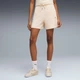 Шорти жіночі PUMA Class High-Waist 5" Shorts Women 69187487 s, бежевий - зображення 1