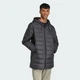 Пухова парка з капюшоном Essentials CLIMAWARM 3-Stripes JM4061 s, чорний - зображення 2
